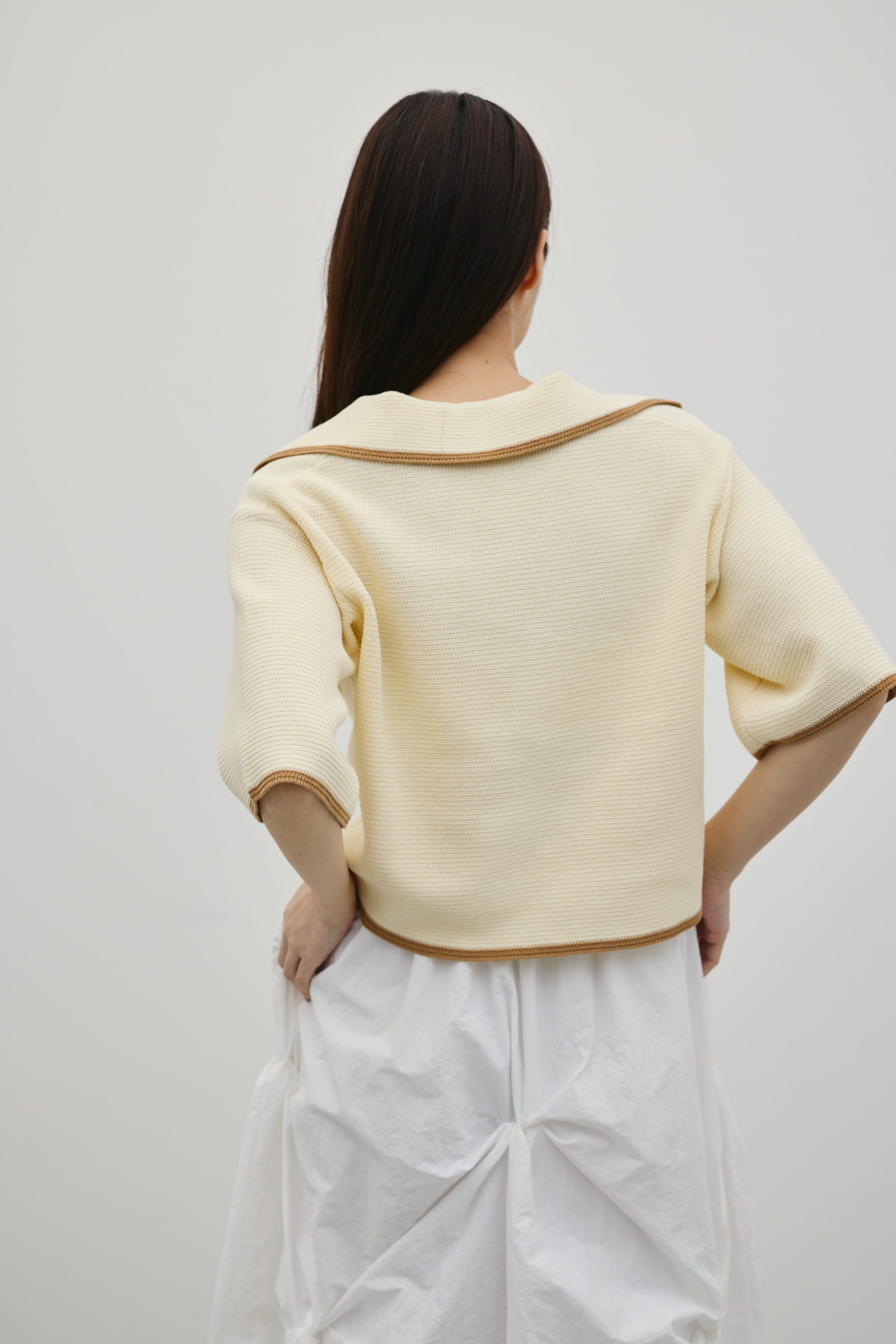 スキッパーニットポロ IVOY FREE