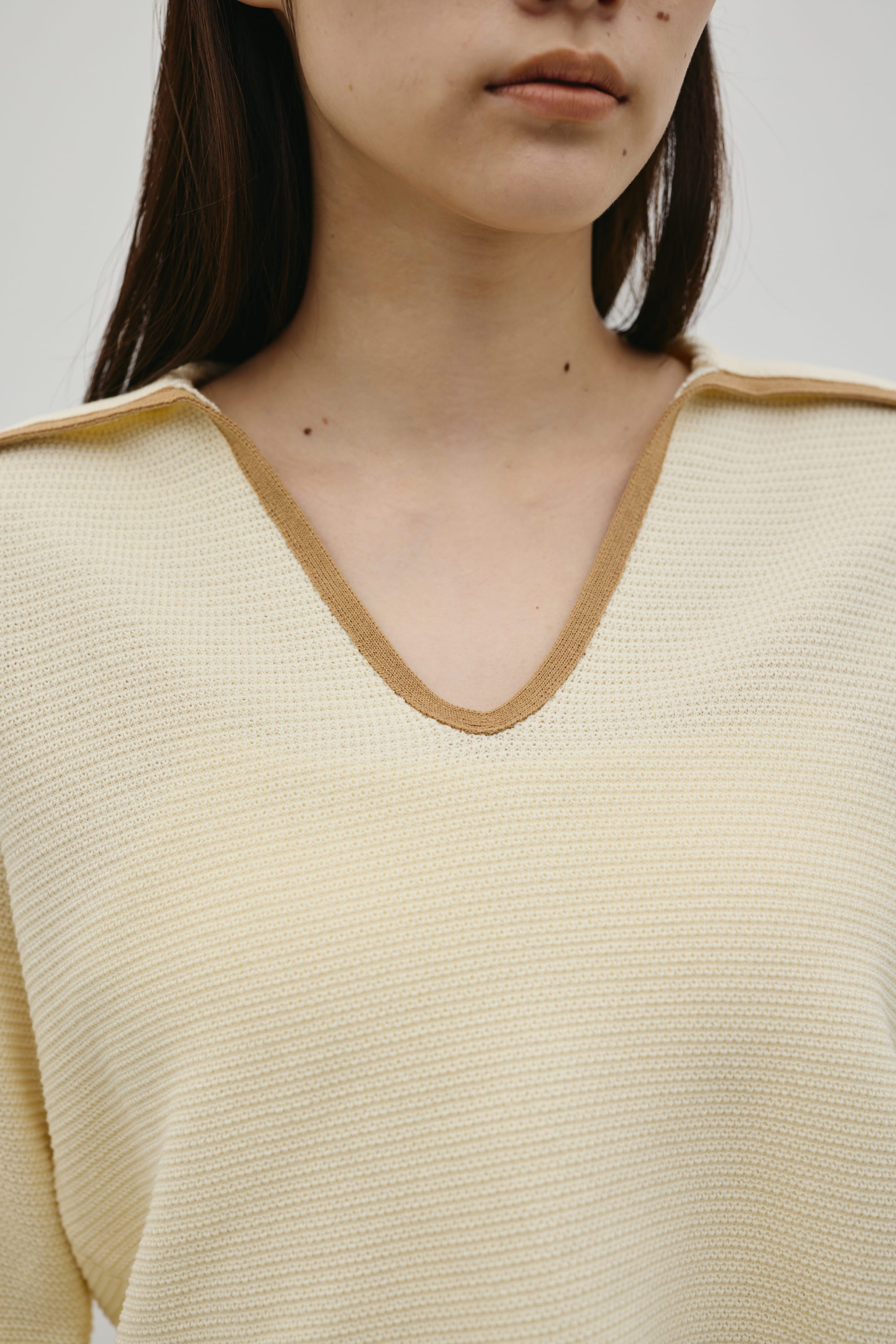 スキッパーニットポロ IVOY FREE