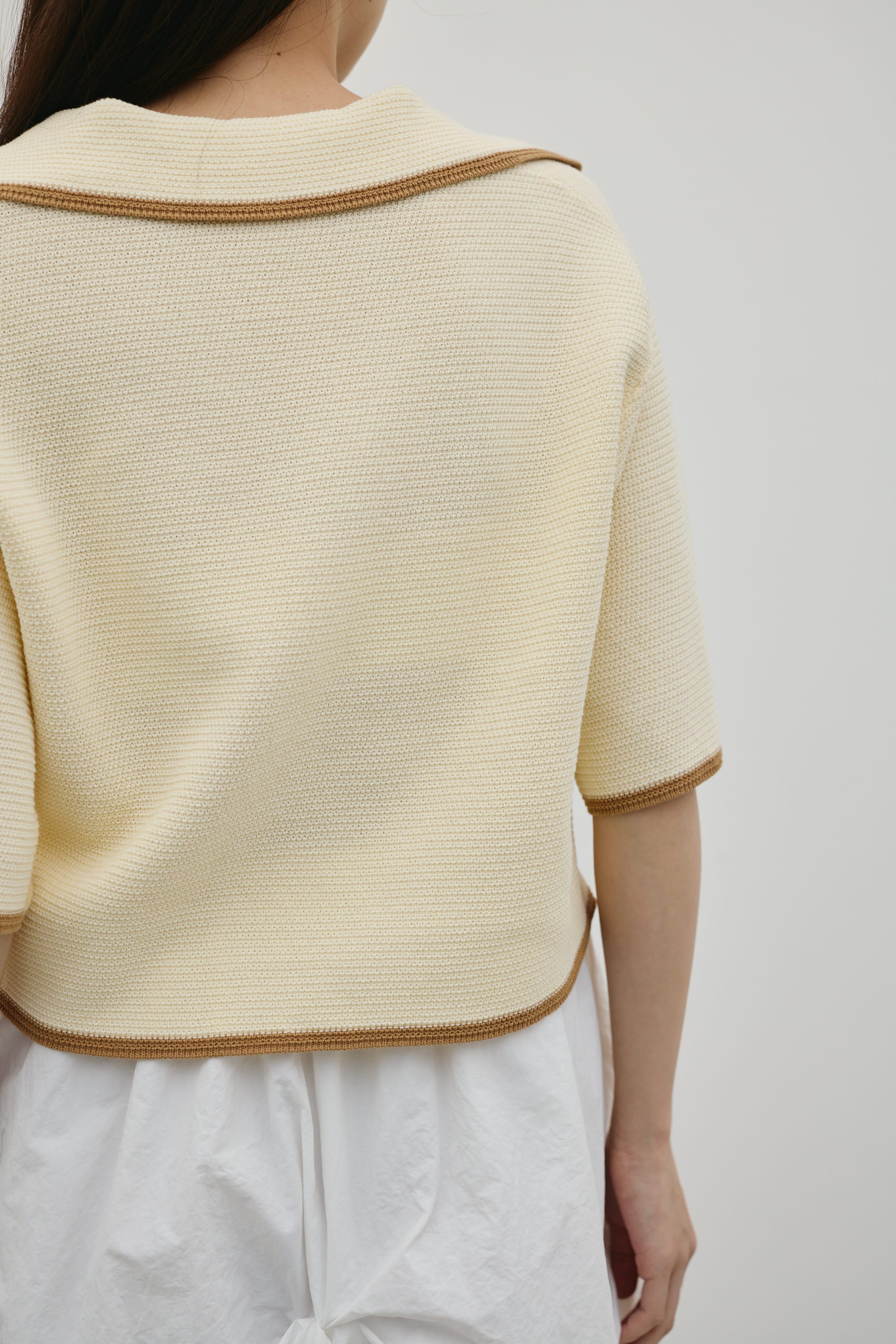 スキッパーニットポロ IVOY FREE