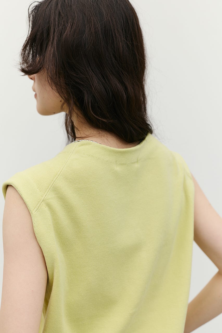 ルーズニットベスト LIME FREE