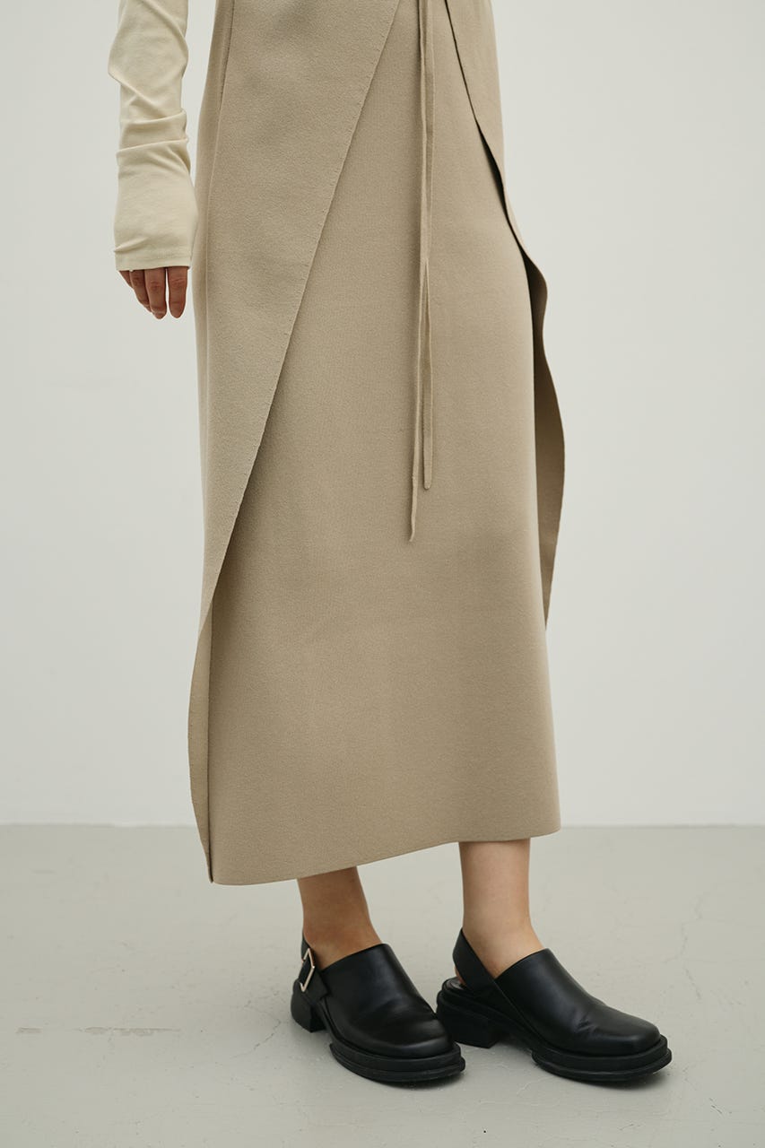 2ピースラップキャミワンピース BEG M