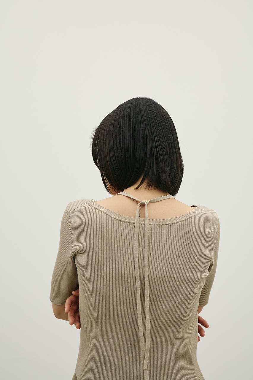 2ピースラップキャミワンピース BEG M