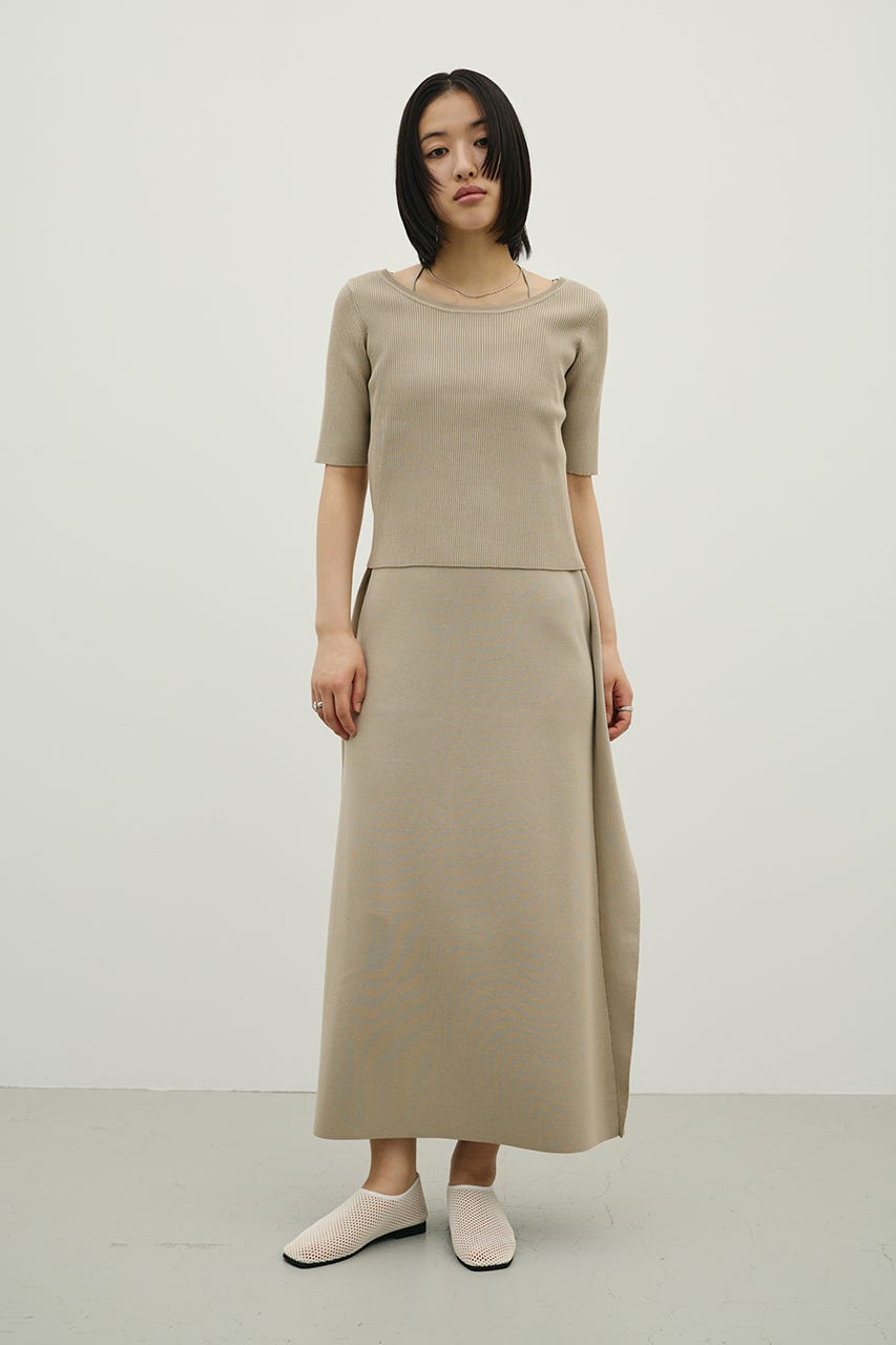 2ピースラップキャミワンピース BEG M