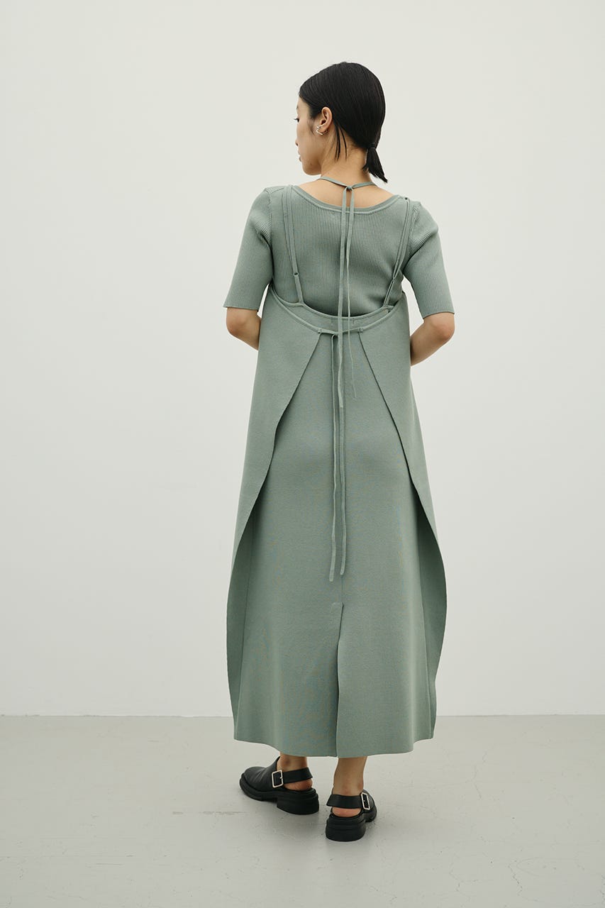 2ピースラップキャミワンピース GRN S