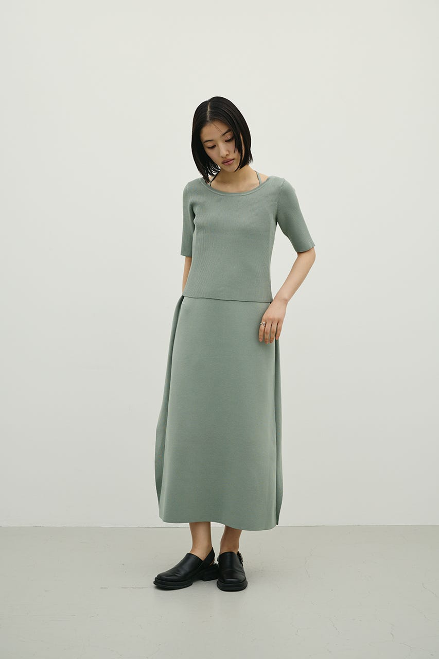 2ピースラップキャミワンピース GRN S