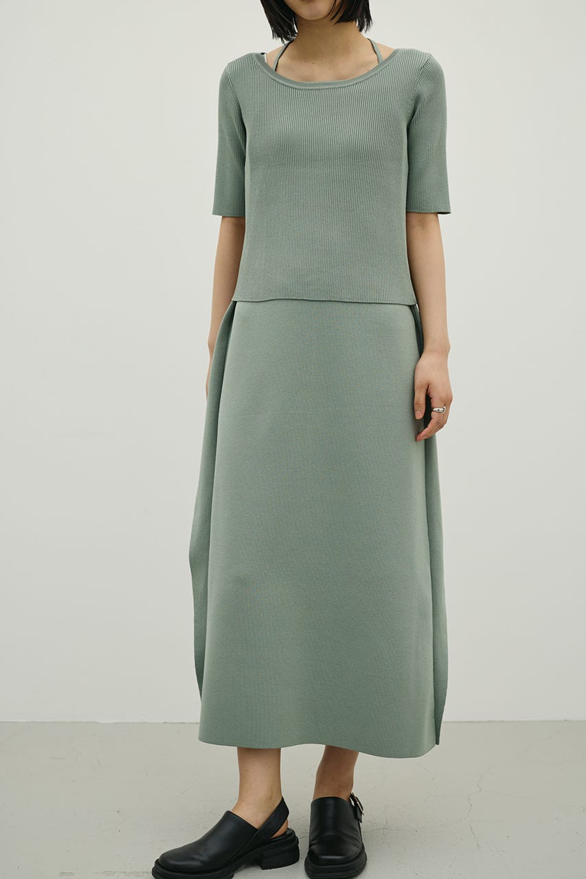 2ピースラップキャミワンピース GRN S