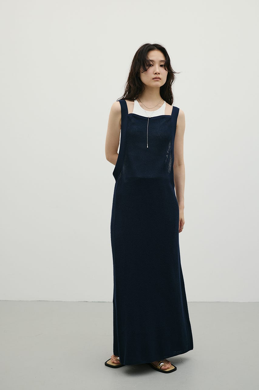 STYLEMIXER | メッシュレイヤードワンピース (ワンピース(ロング