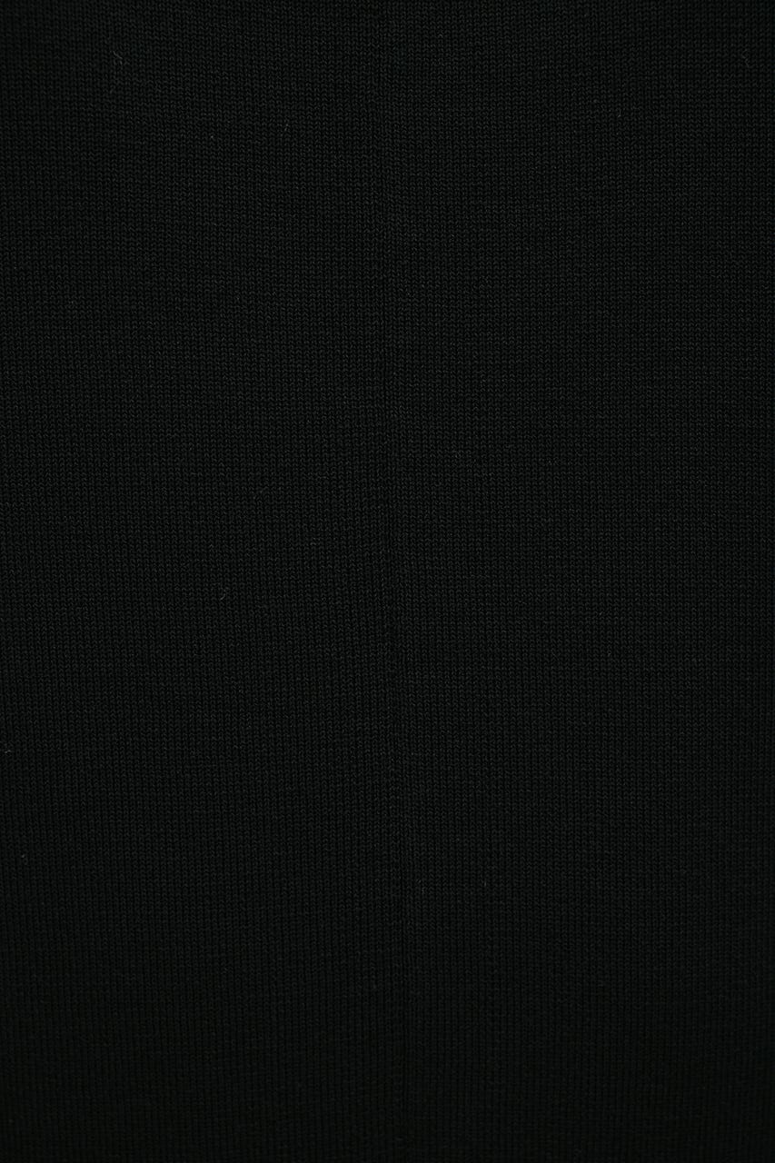 ナローニットワンピース BLK S