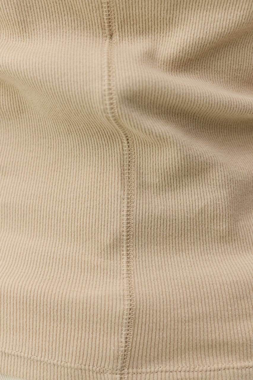 カップ付きバックオープンキャミ BEG M