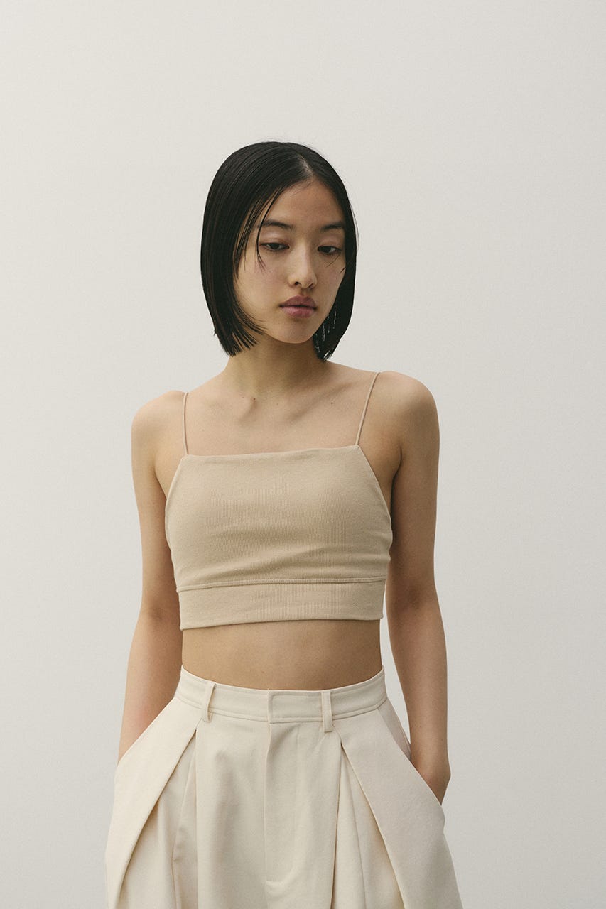 カップ付きブラトップ BEG M