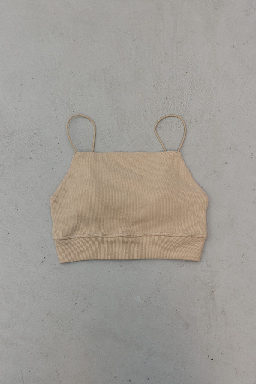 カップ付きブラトップ BEG M