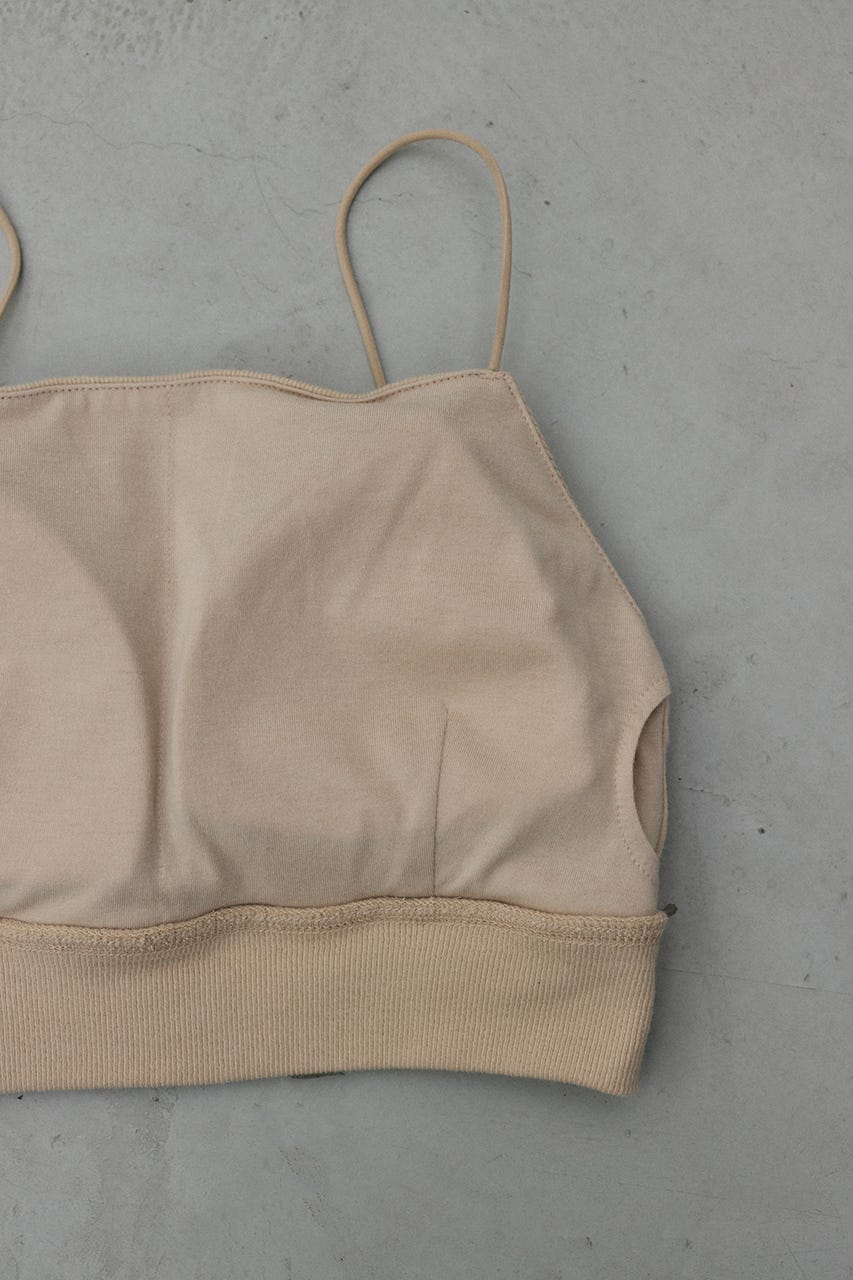 カップ付きブラトップ BEG M