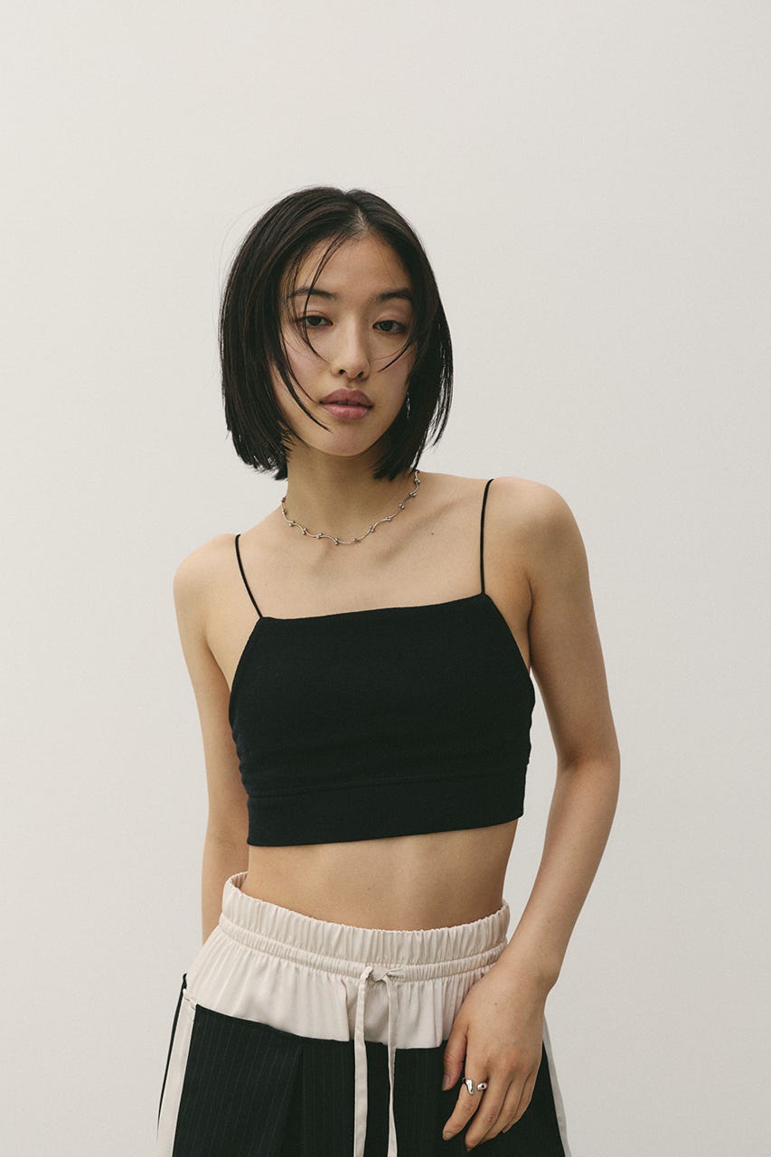 カップ付きブラトップ BLK S