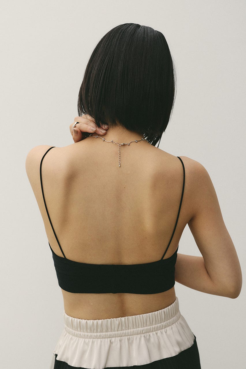 カップ付きブラトップ BLK S