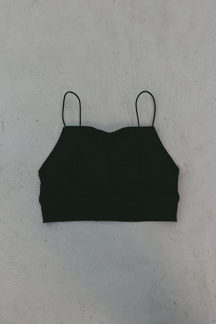 カップ付きブラトップ BLK S