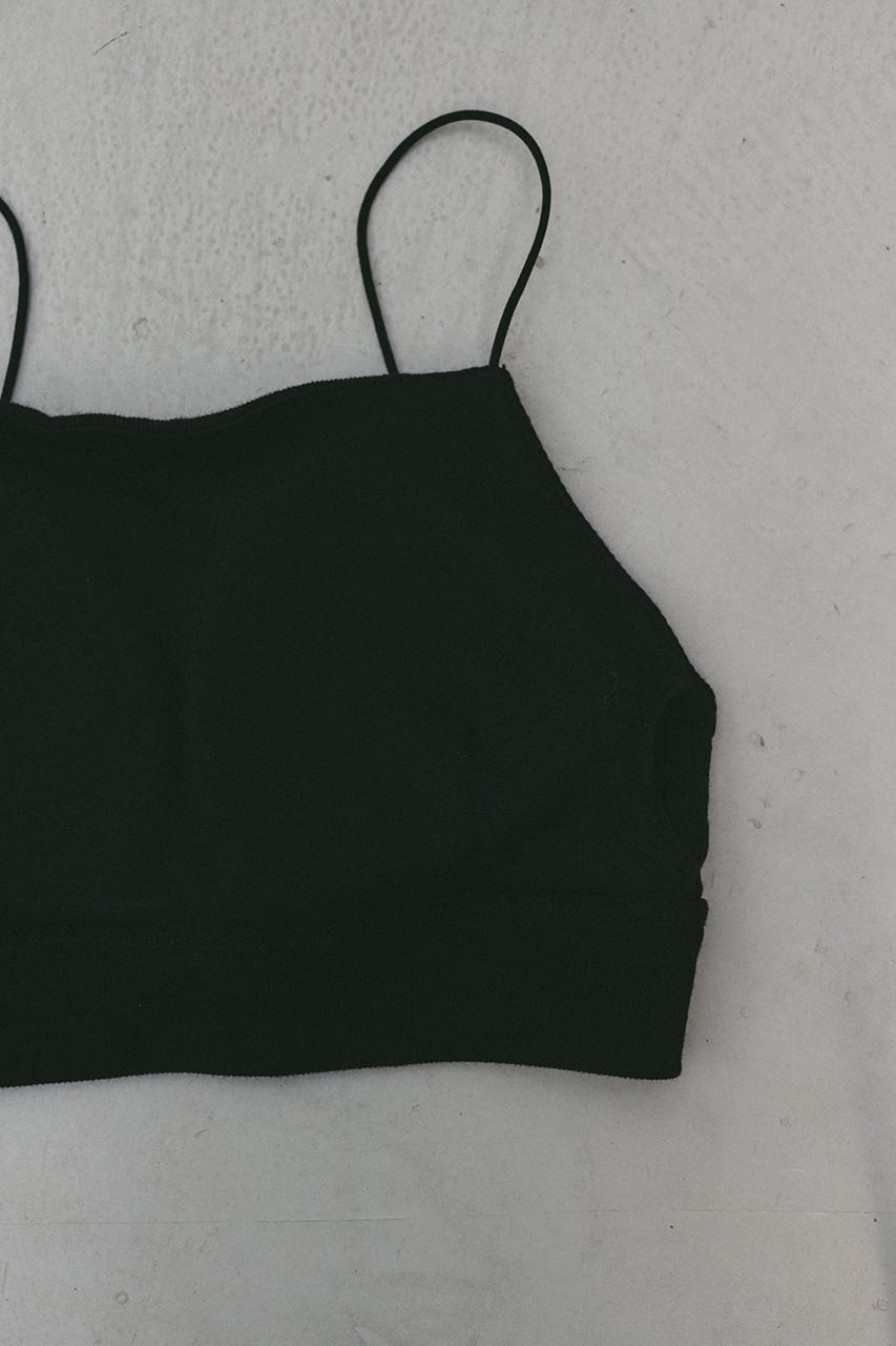 カップ付きブラトップ BLK S