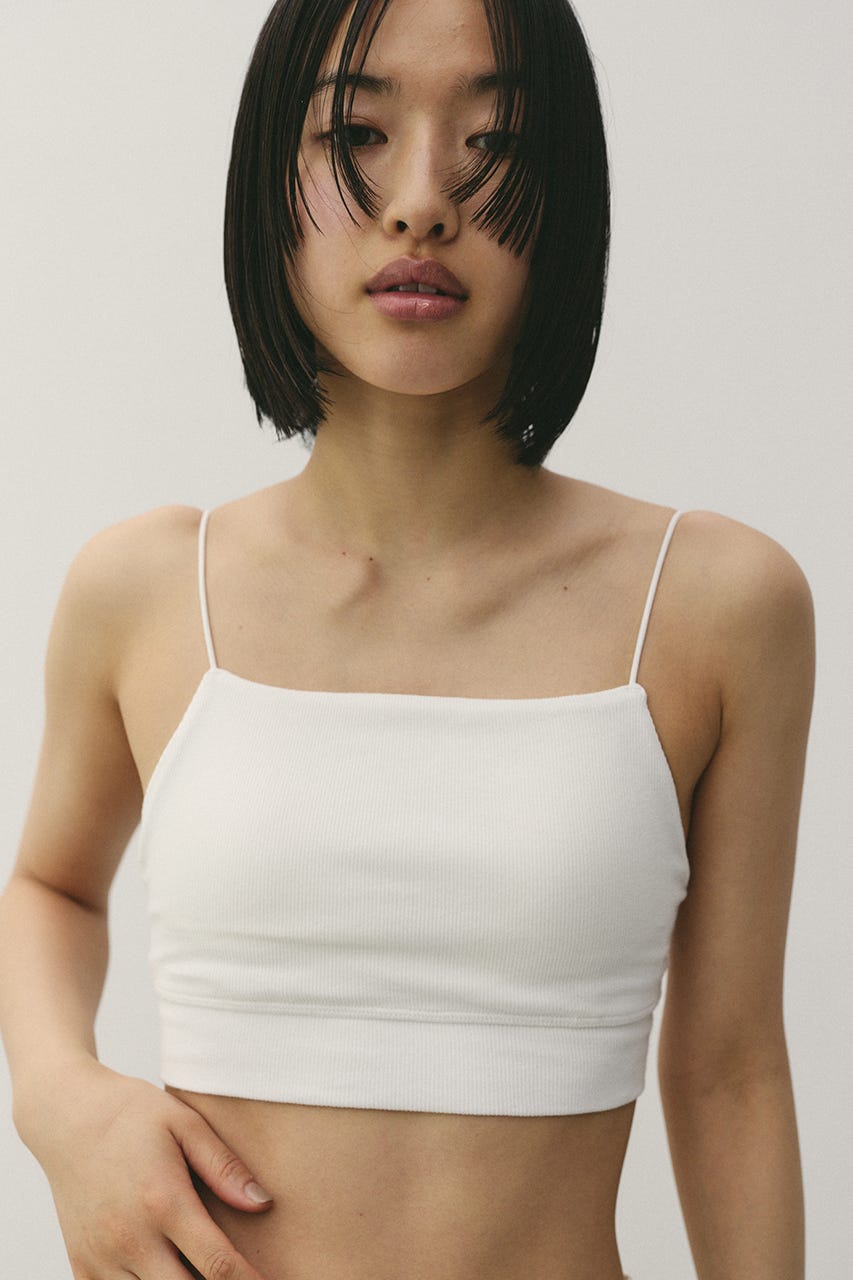 カップ付きブラトップ WHT S