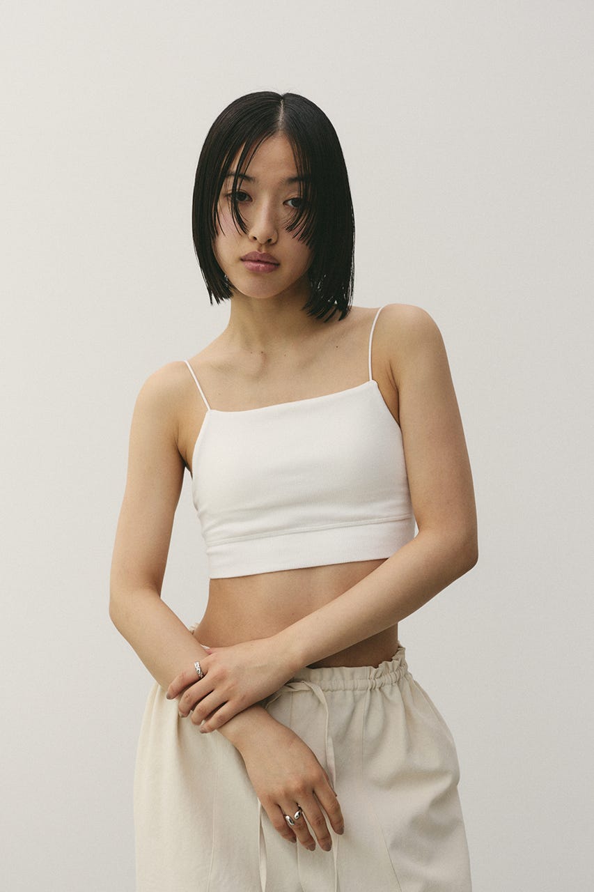 カップ付きブラトップ WHT S