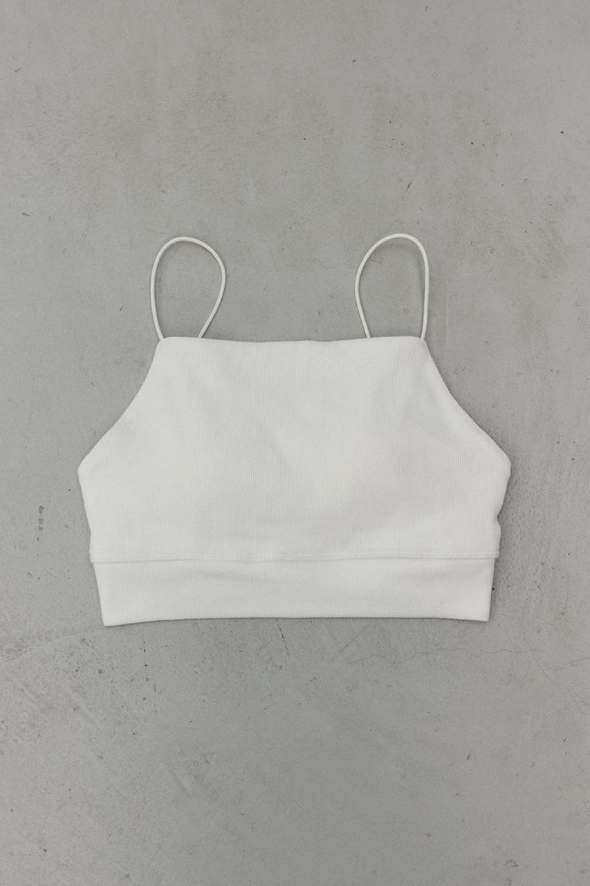 カップ付きブラトップ WHT S