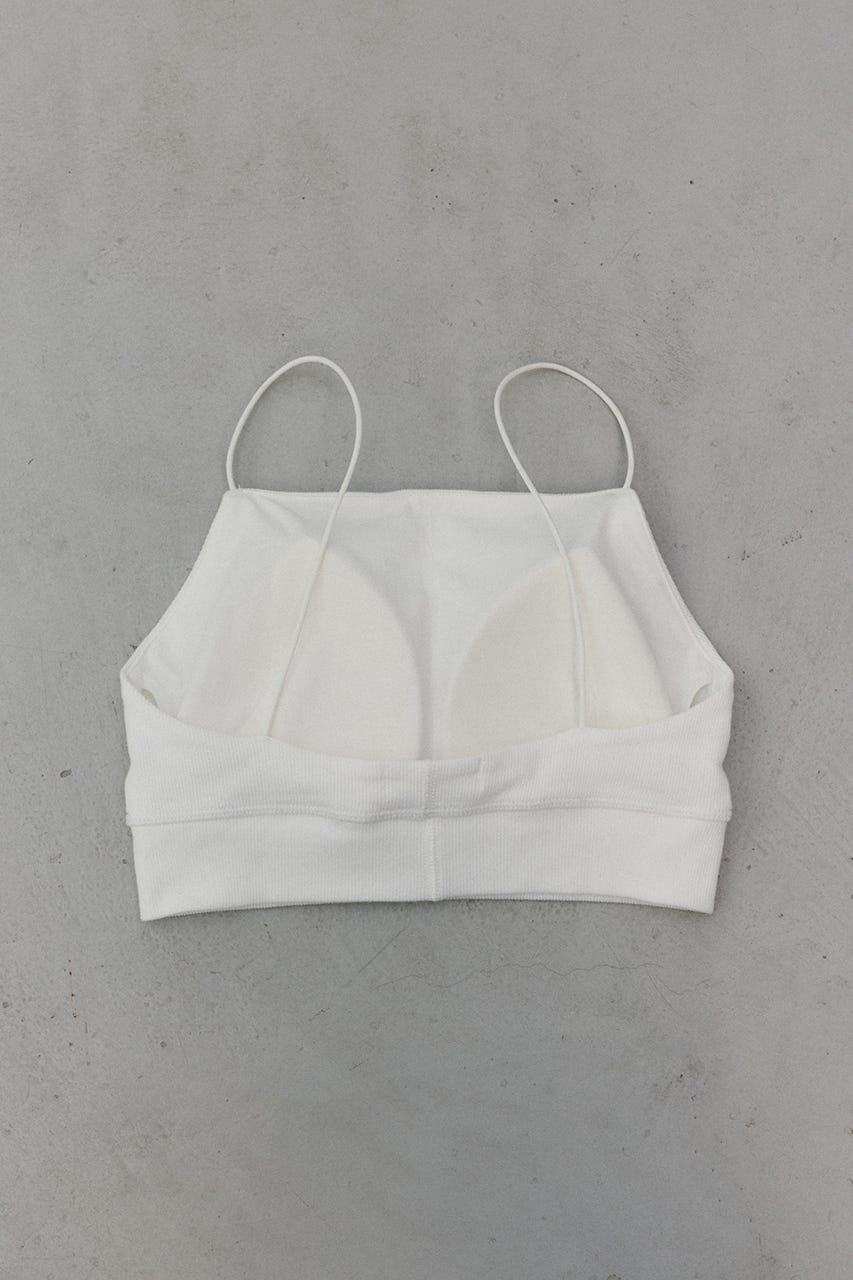 カップ付きブラトップ WHT S
