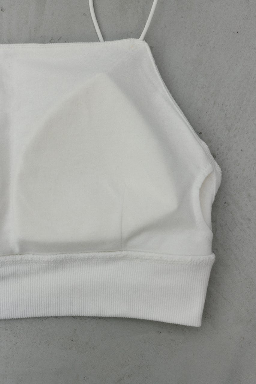 カップ付きブラトップ WHT S