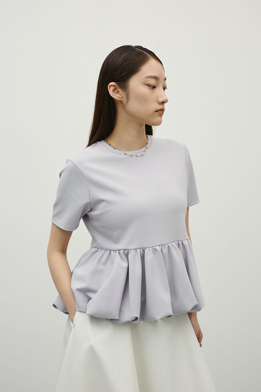 ヘムバルーンカットトップ L/GRY FREE