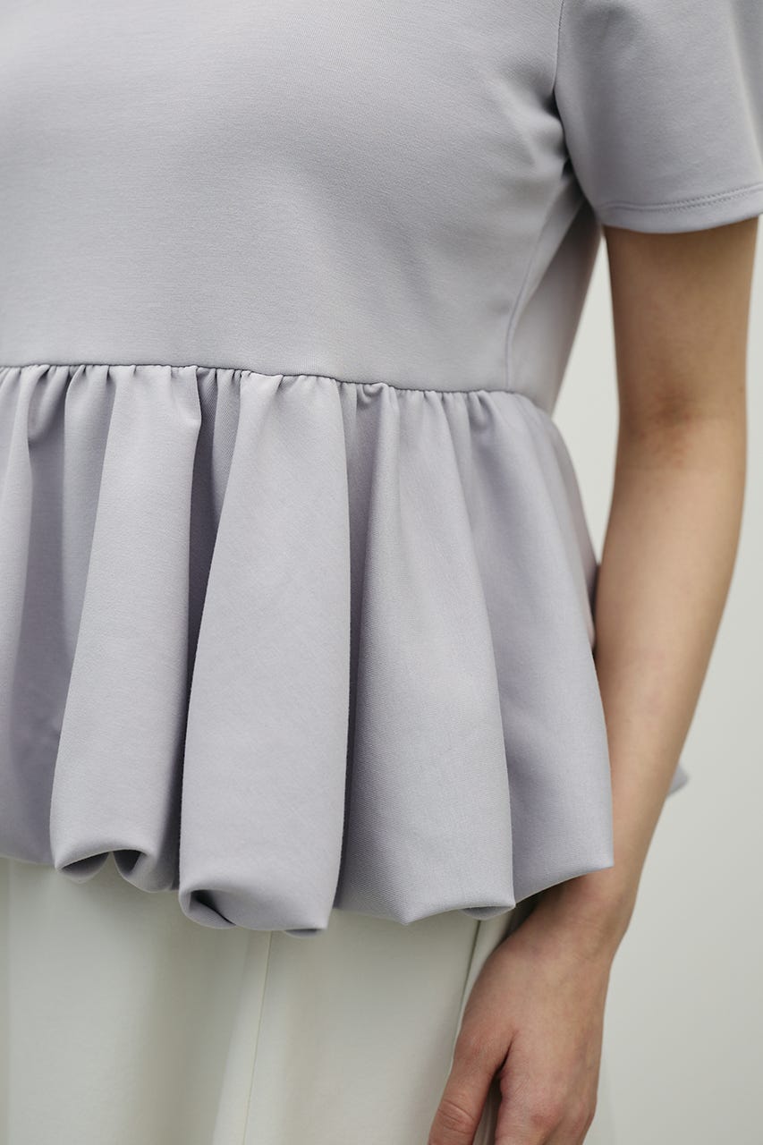 ヘムバルーンカットトップ L/GRY FREE