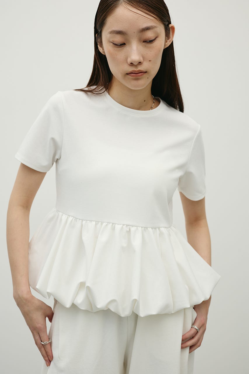 ヘムバルーンカットトップ WHT FREE