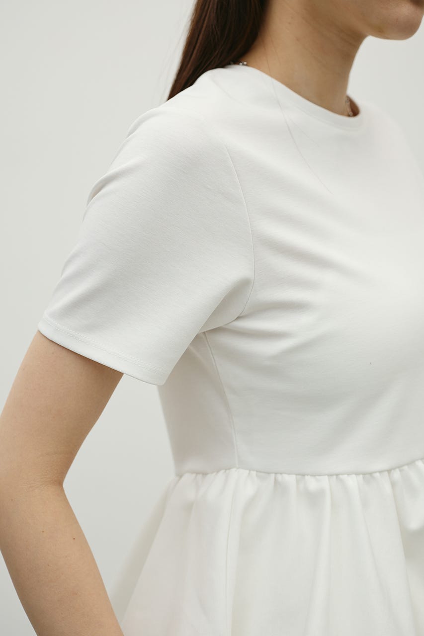 ヘムバルーンカットトップ WHT FREE