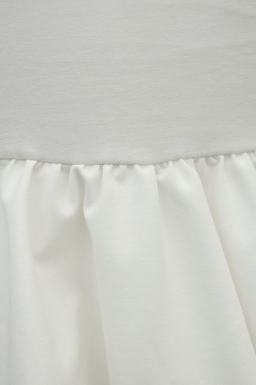 ヘムバルーンカットトップ WHT FREE