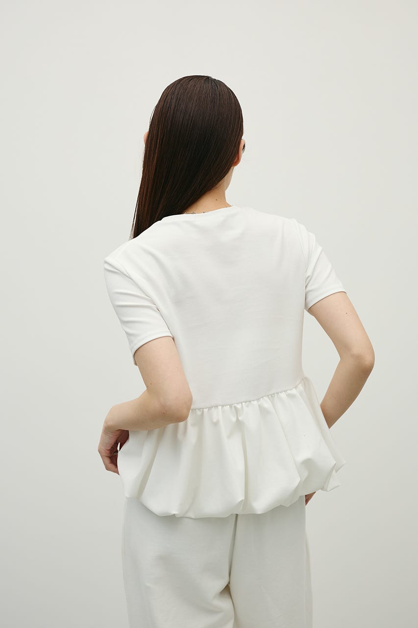 ヘムバルーンカットトップ WHT FREE