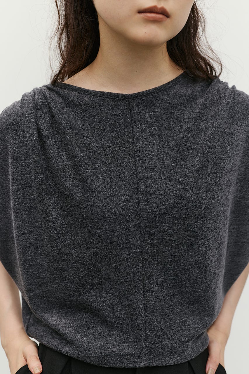 ショルダードレープトップ C.GRY FREE