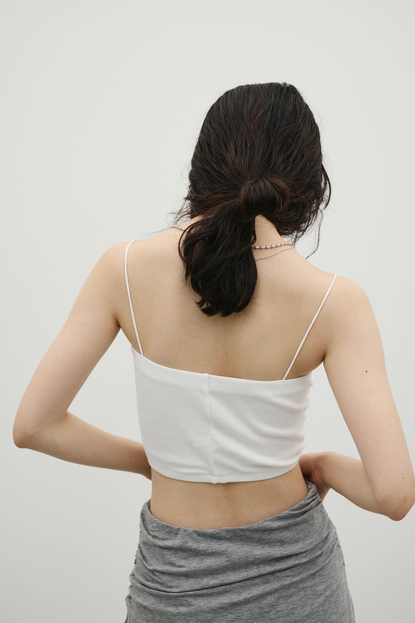 カップ付バンドゥ WHT S