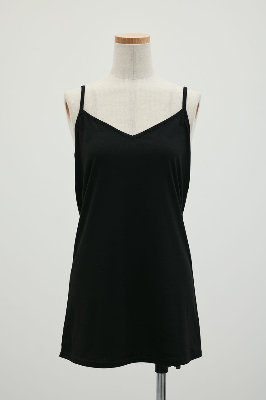 インナーロングキャミソール BLK FREE