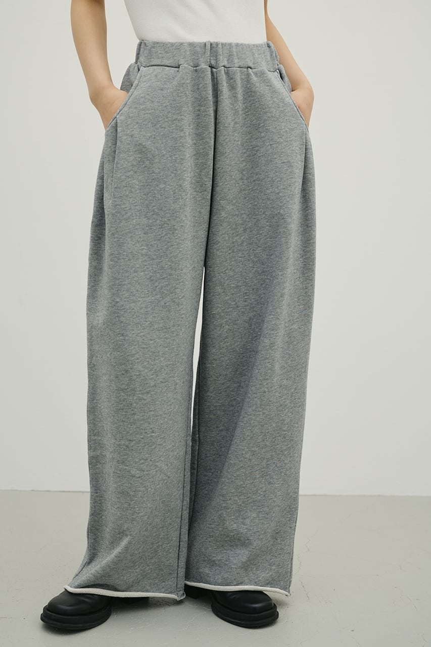 ルーズワイドスウェットパンツ T.GRY M