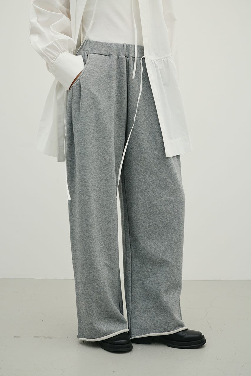 ルーズワイドスウェットパンツ T.GRY M