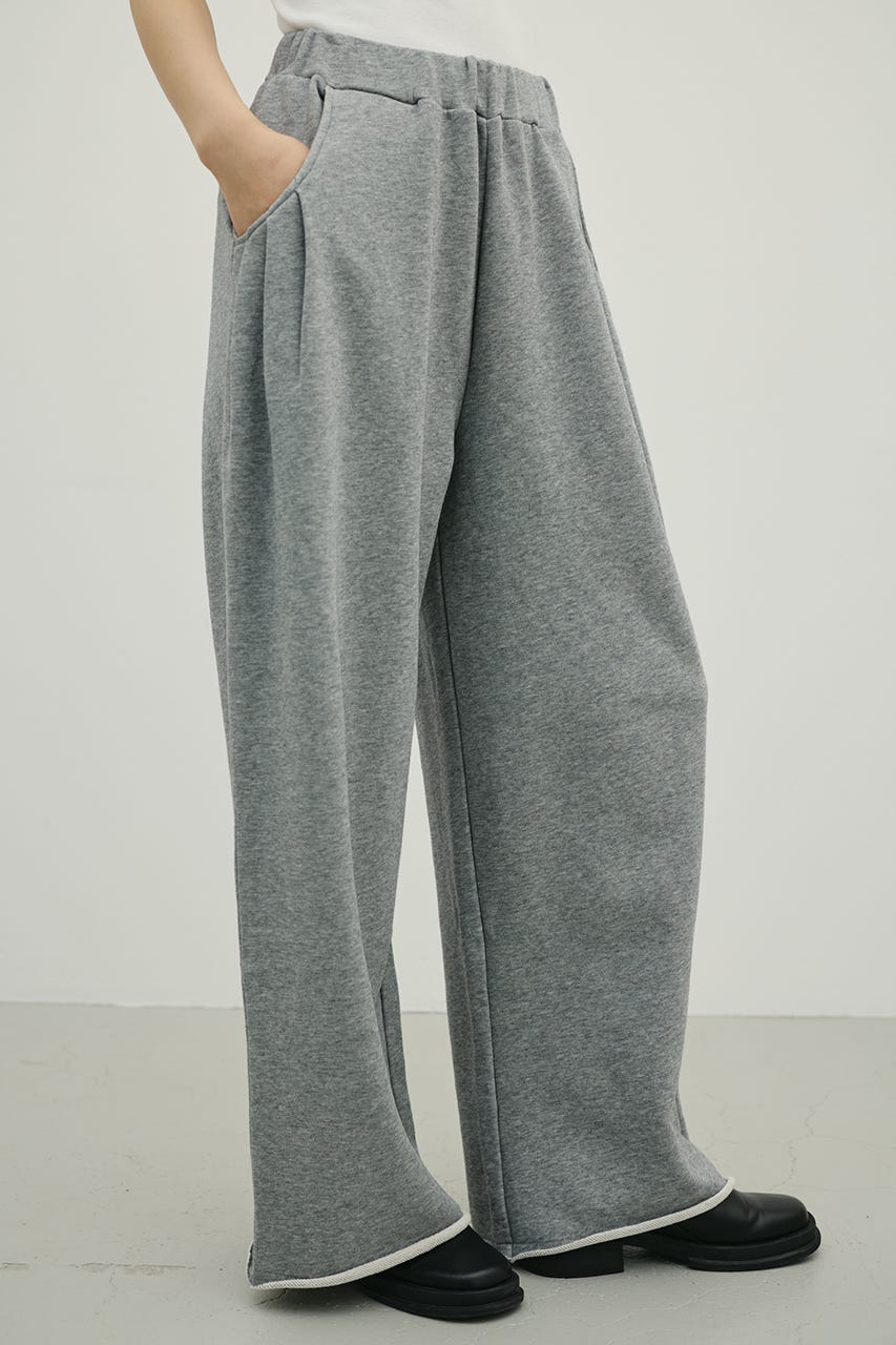 ルーズワイドスウェットパンツ T.GRY M