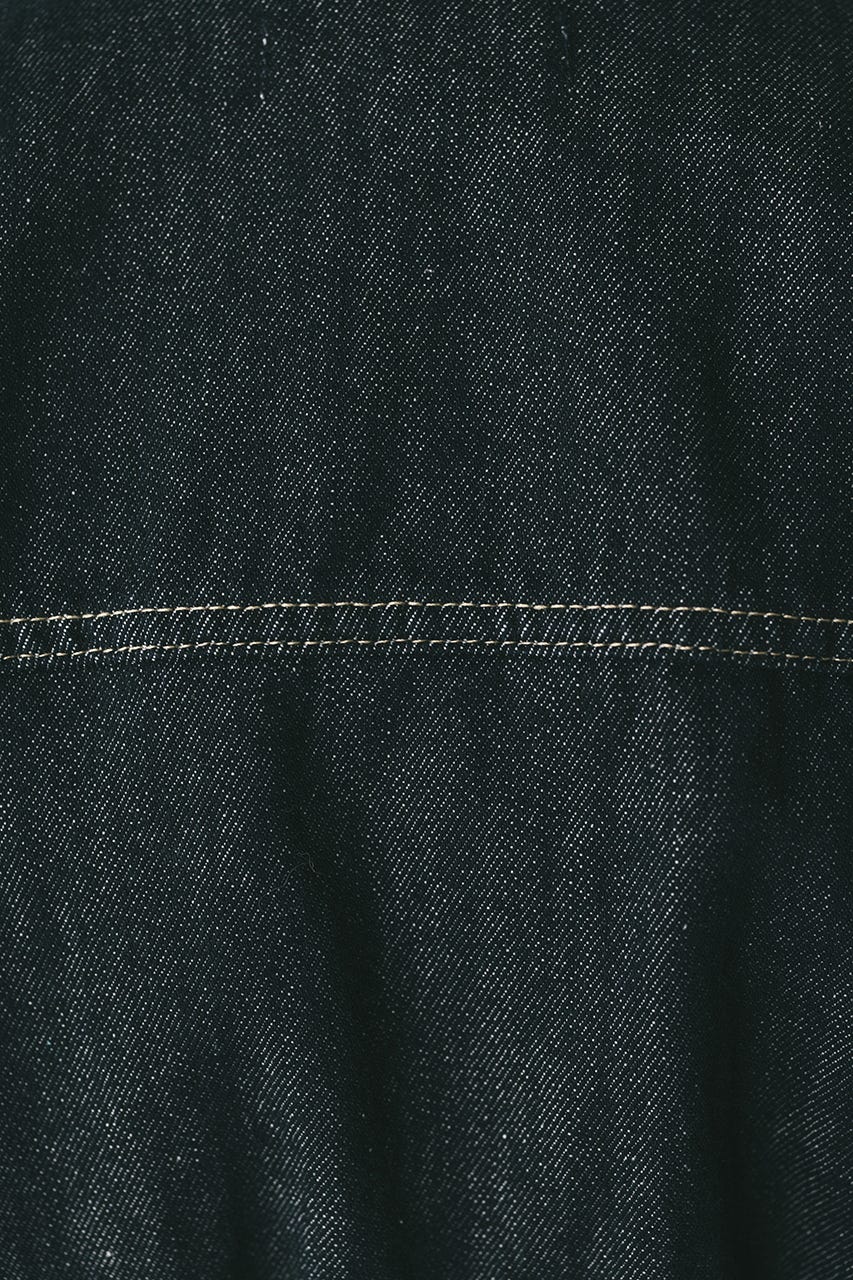 ペプラムデニムジャケット IDG M