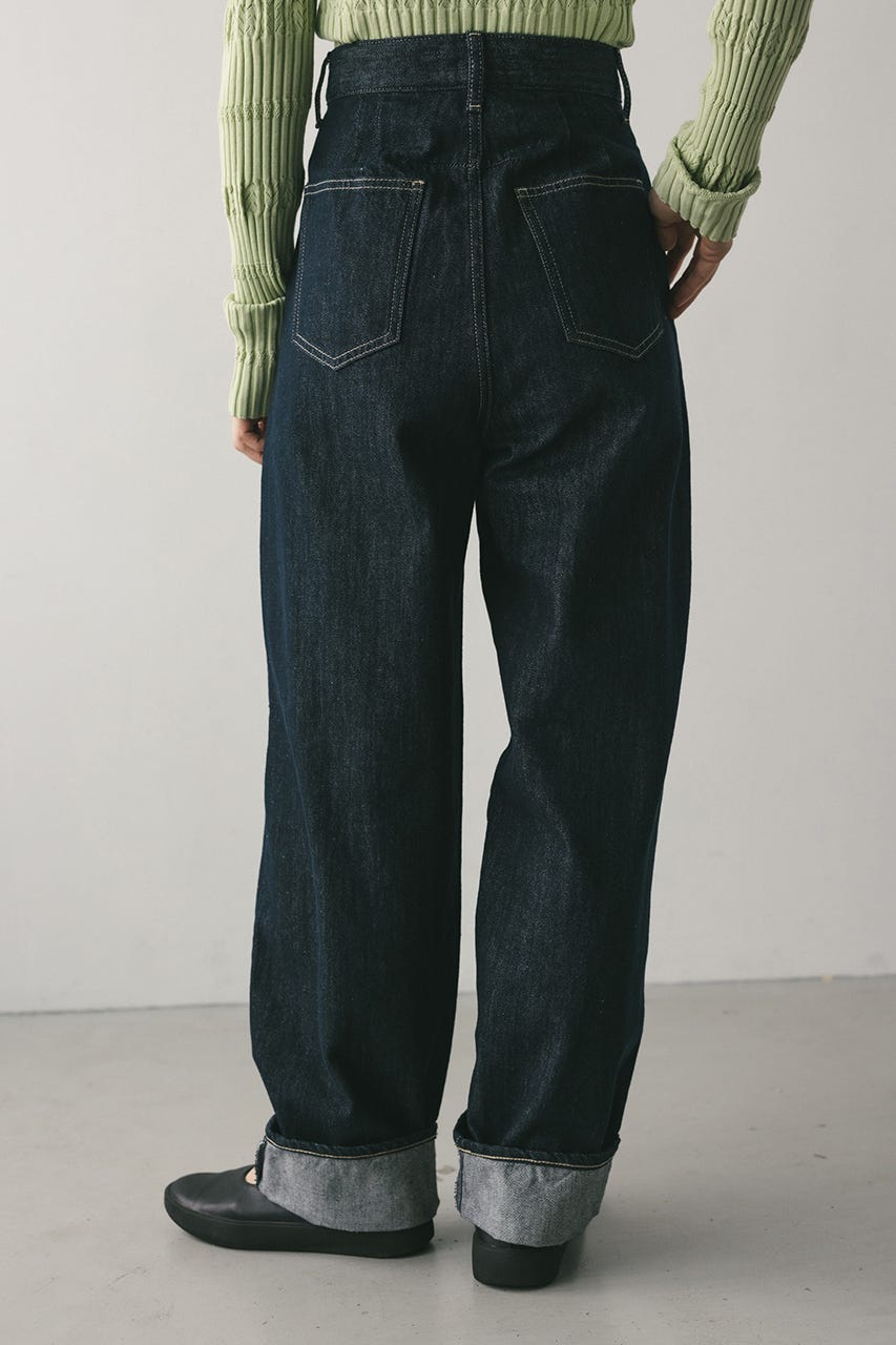 ロールアップタックデニム IDG M