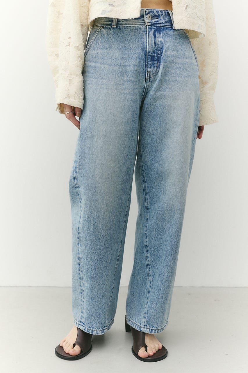 カーブラインデニム L/BLU L