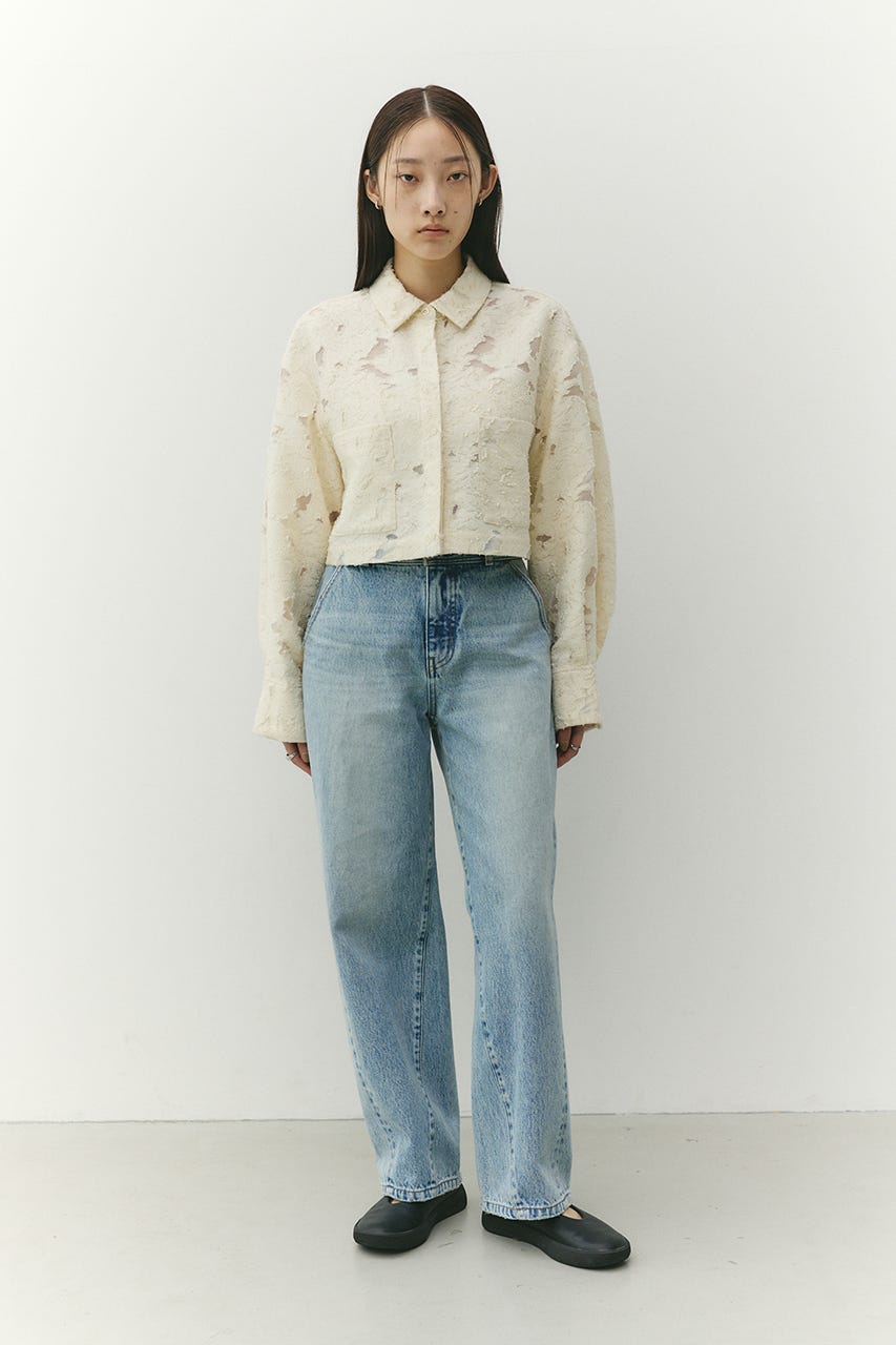 カーブラインデニム L/BLU L