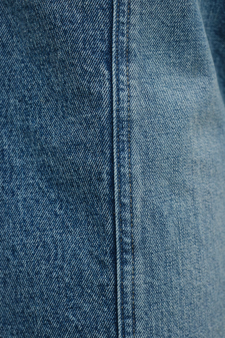 カットオフハーフデニム BLU M