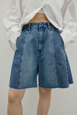 カットオフハーフデニム