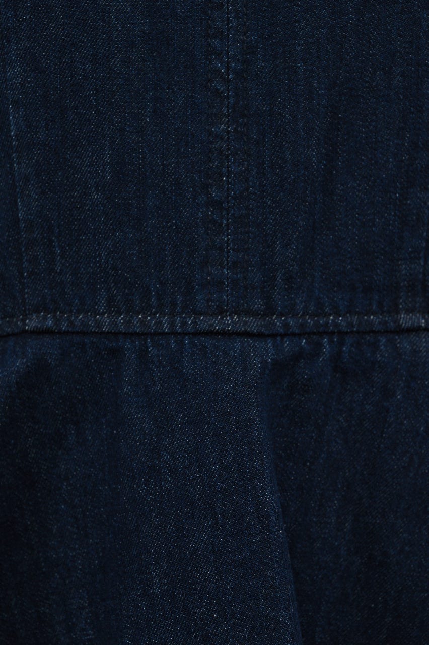 ペプラムデニムオールインワン IDG S