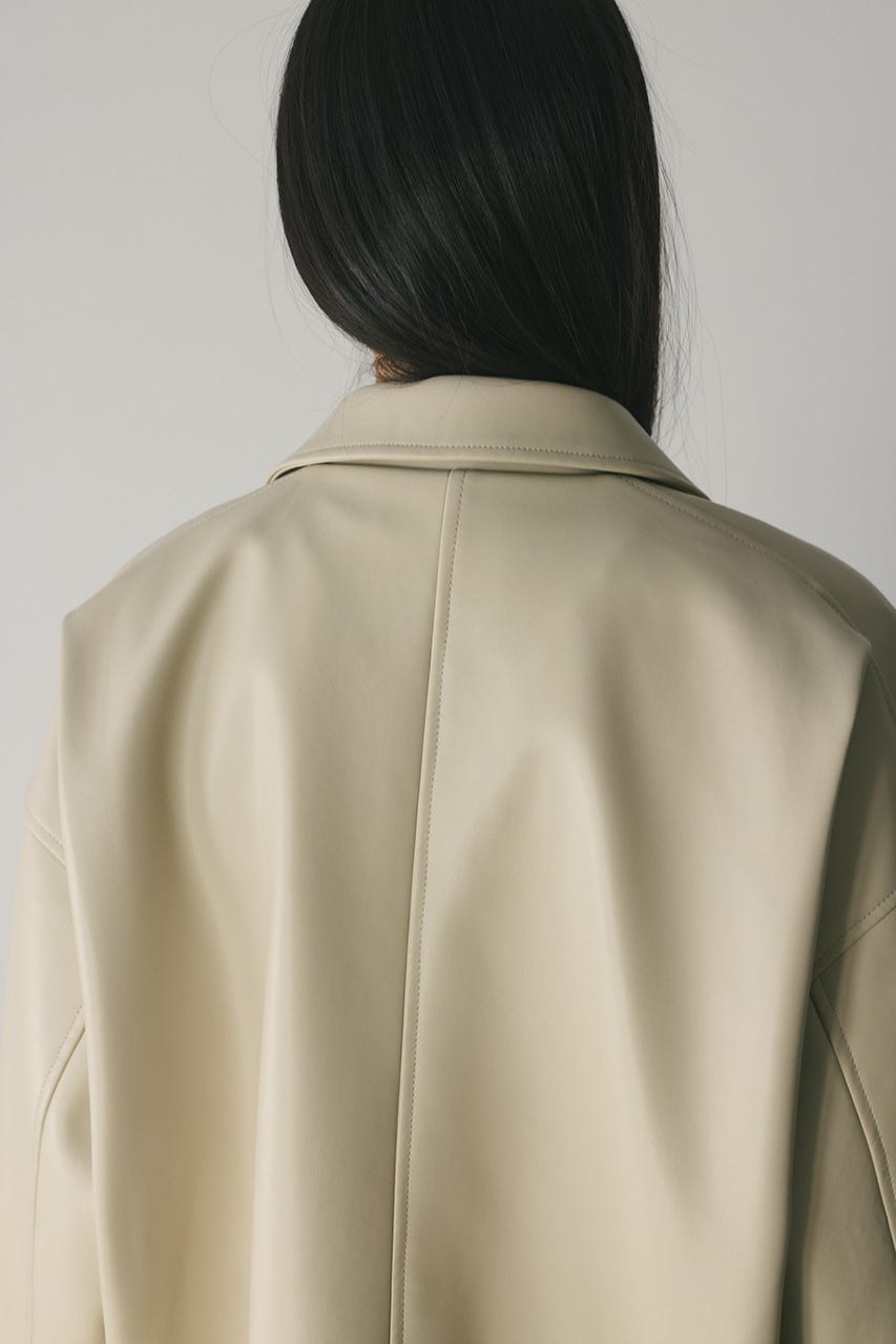 フェイクレザージャケット IVOY FREE