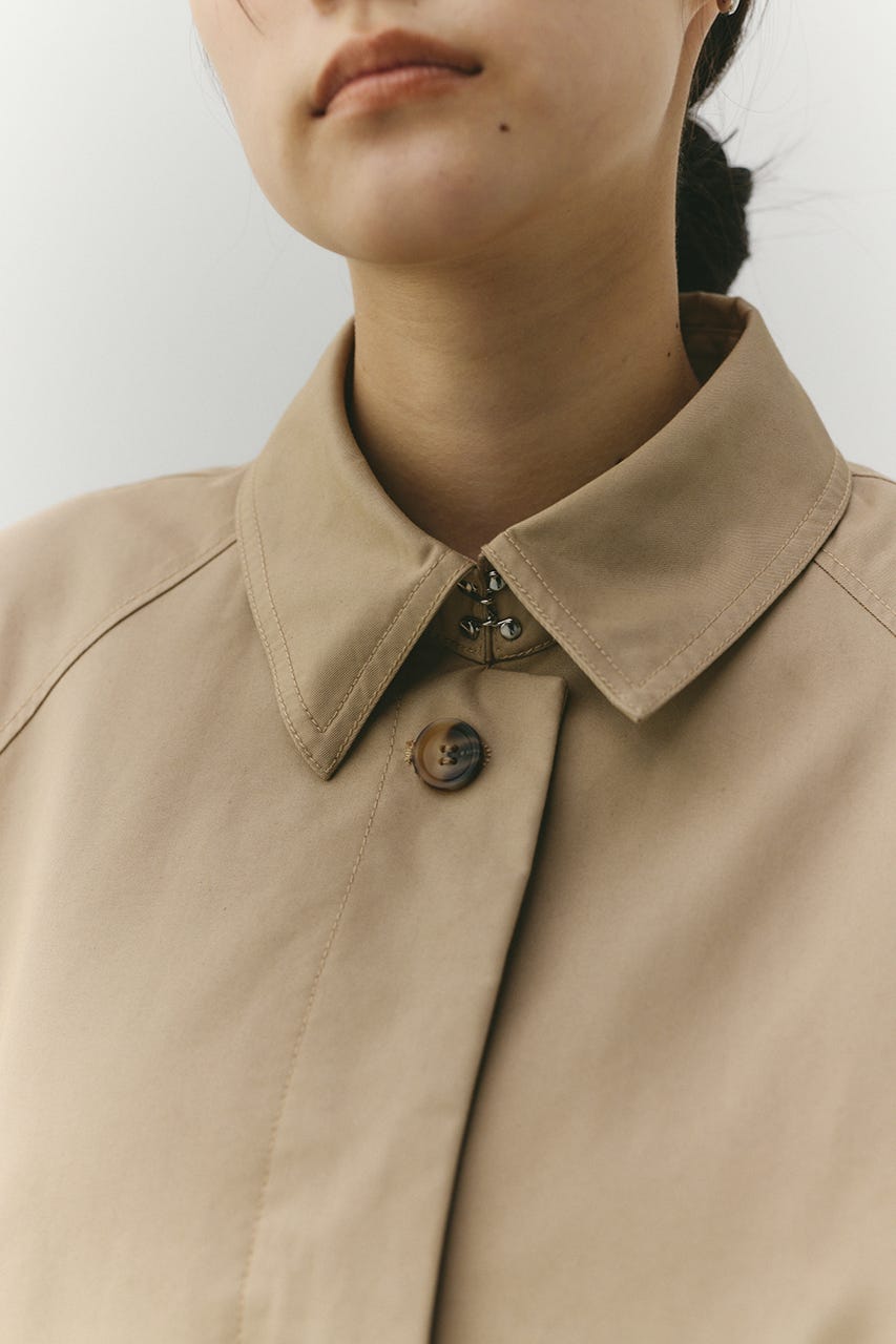 テントライントレンチコート BEG FREE