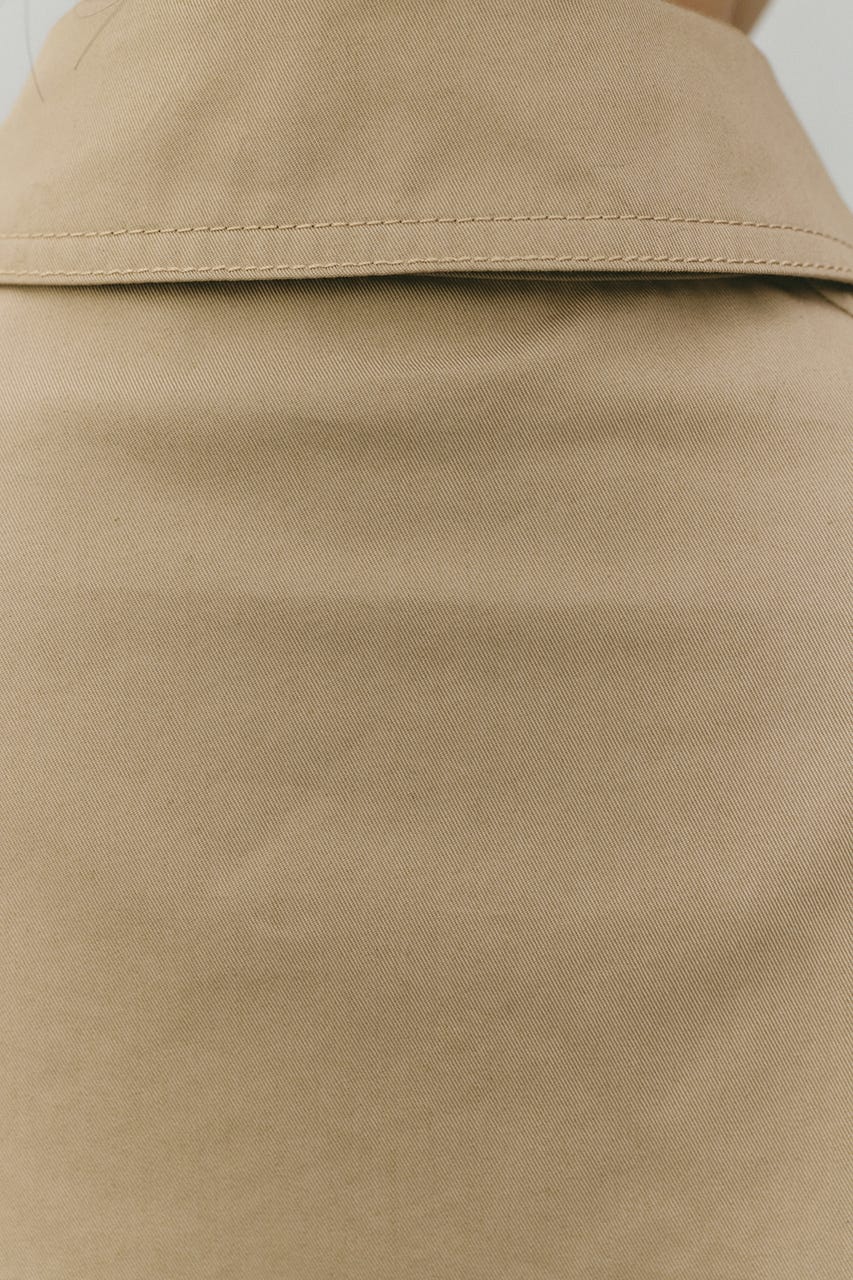 テントライントレンチコート BEG FREE