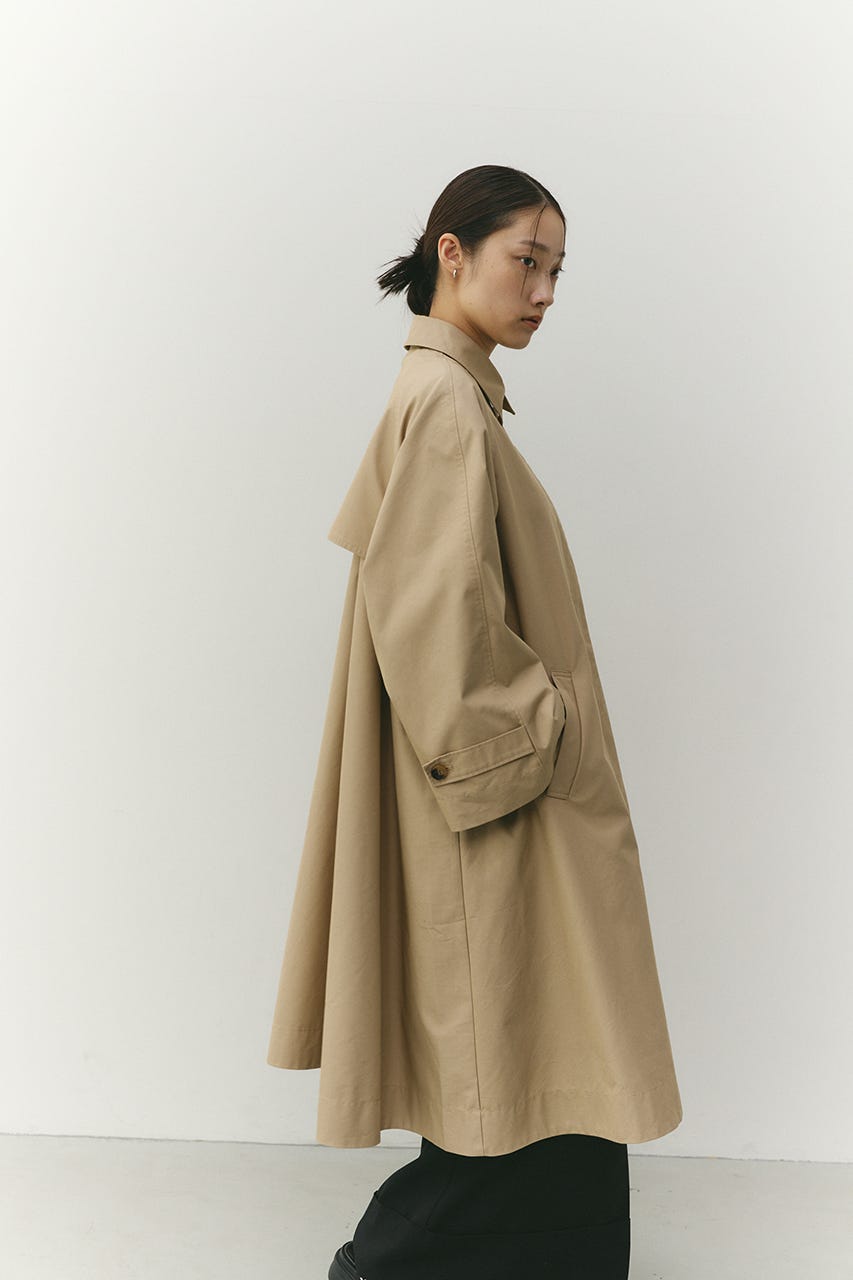 テントライントレンチコート BEG FREE