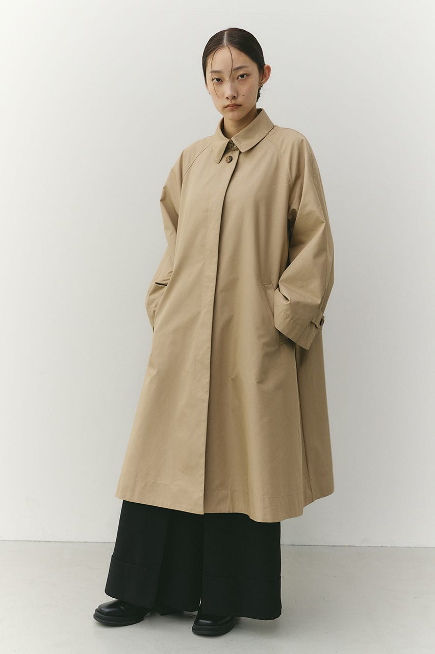 テントライントレンチコート BEG FREE