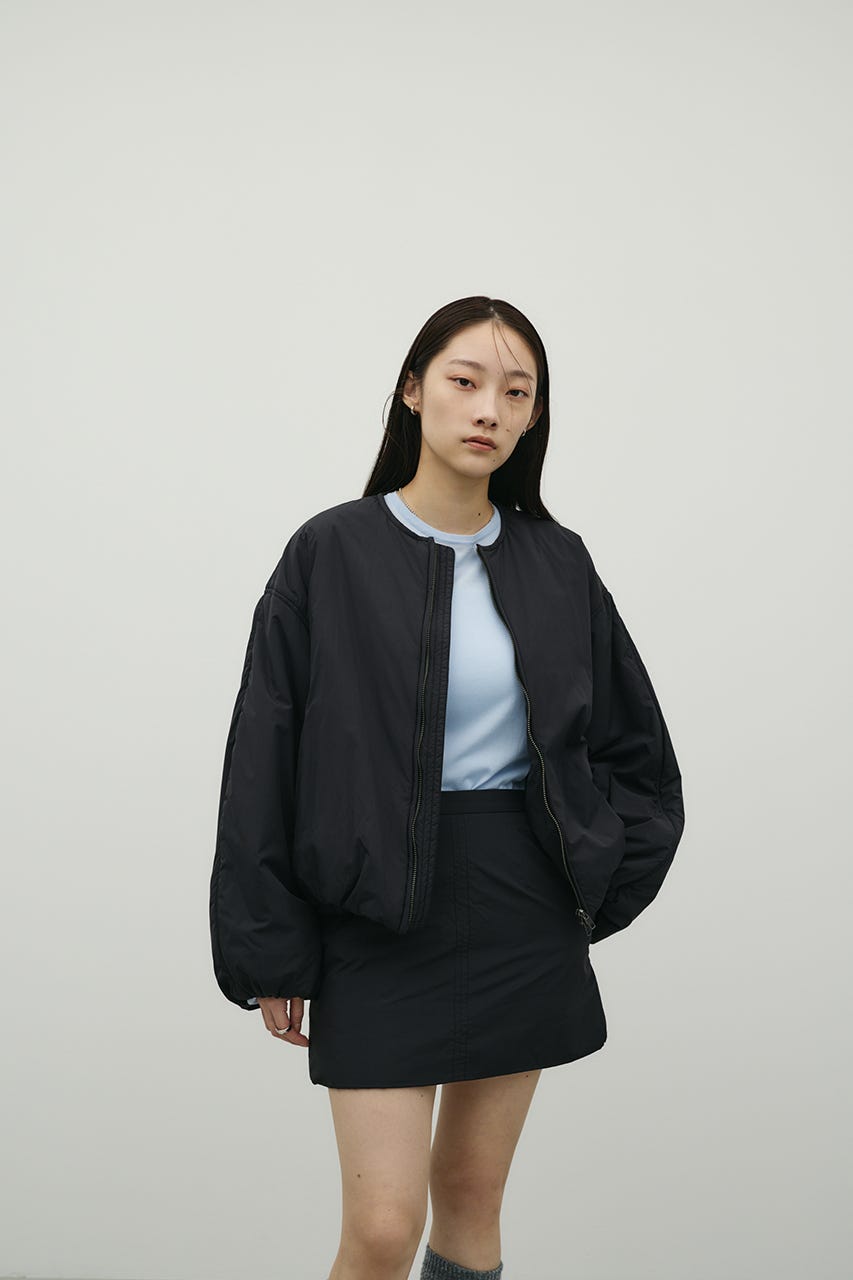 パディングブルゾン BLK FREE
